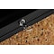 Alpine Industries 40 Gal. Steel All-Weather Stone Panel Outdoor Commercial Trash Can, Lid 471-40-STO - alternate 7